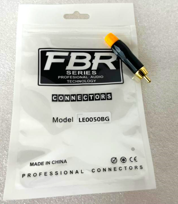 FBR LE0050BG / CONECTOR RCA MACHO - Imagen 2