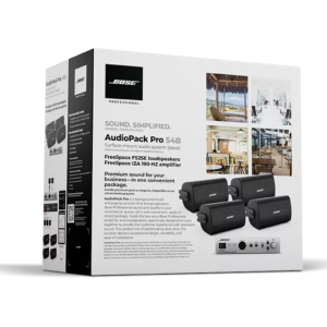 BOSE AudioPack Pro S4  120V   Black/White