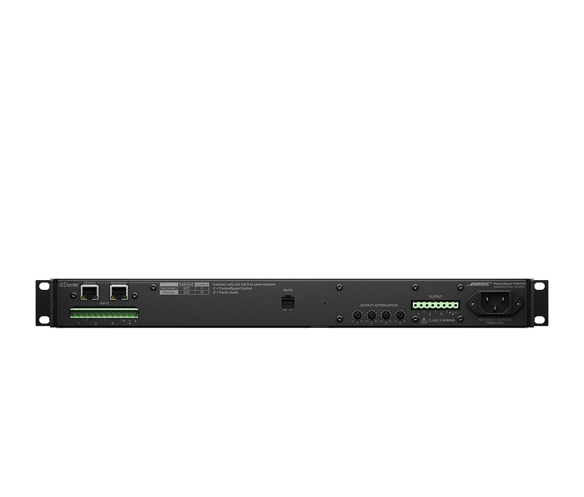 BOSE PS604D PowerShare adaptable power amplifier - Imagen 3