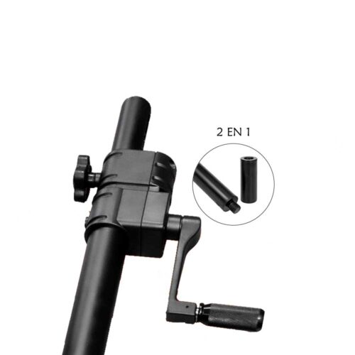 MRS MRS-48 Pole con Manivela para Altavoz a Subwoofer