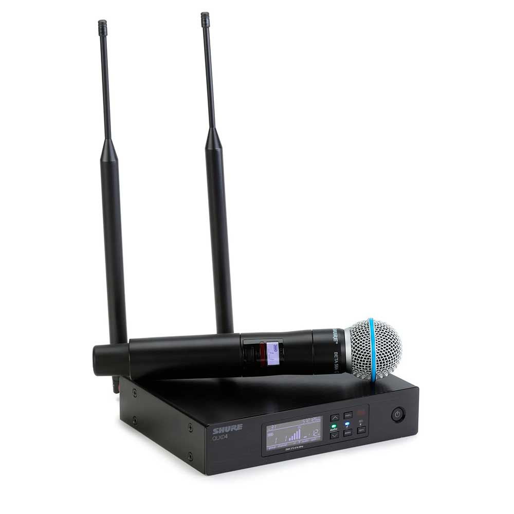 SHURE QLXD24/B58 – Sistema Inalámbrico de Micrófono Digital - Imagen 2