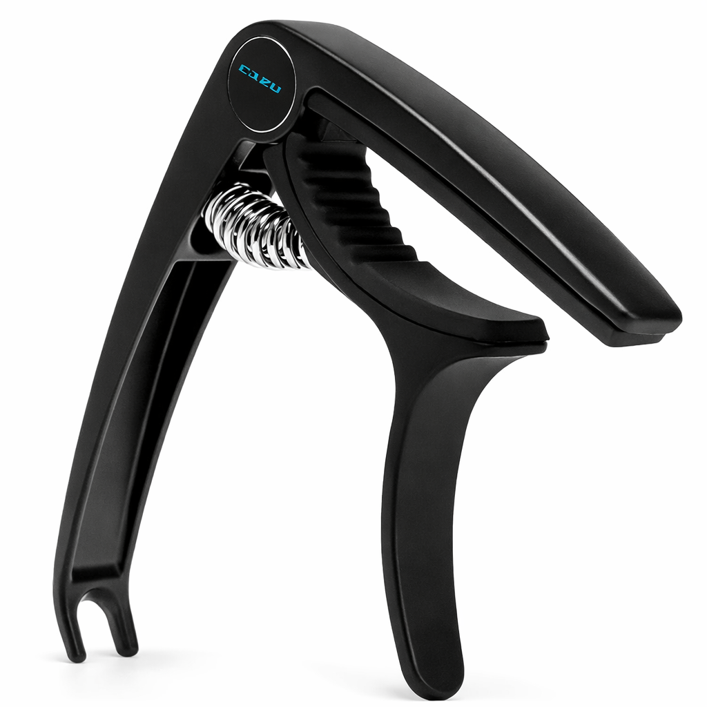 Capotraste OZU BDJ001 negro para guitarra