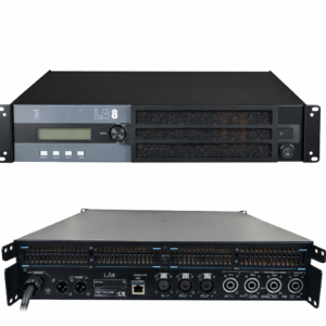 Amplificador de potencia Power LA8X 4x2500W profesional