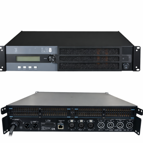 Amplificador de potencia Power LA8X 4x2500W profesional