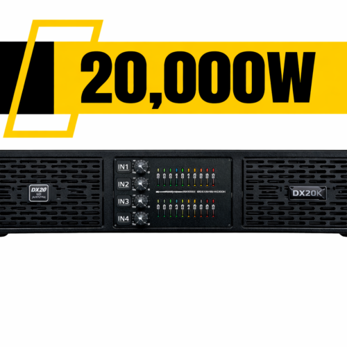 Amplificador de potencia Power DX20K 20000W profesional