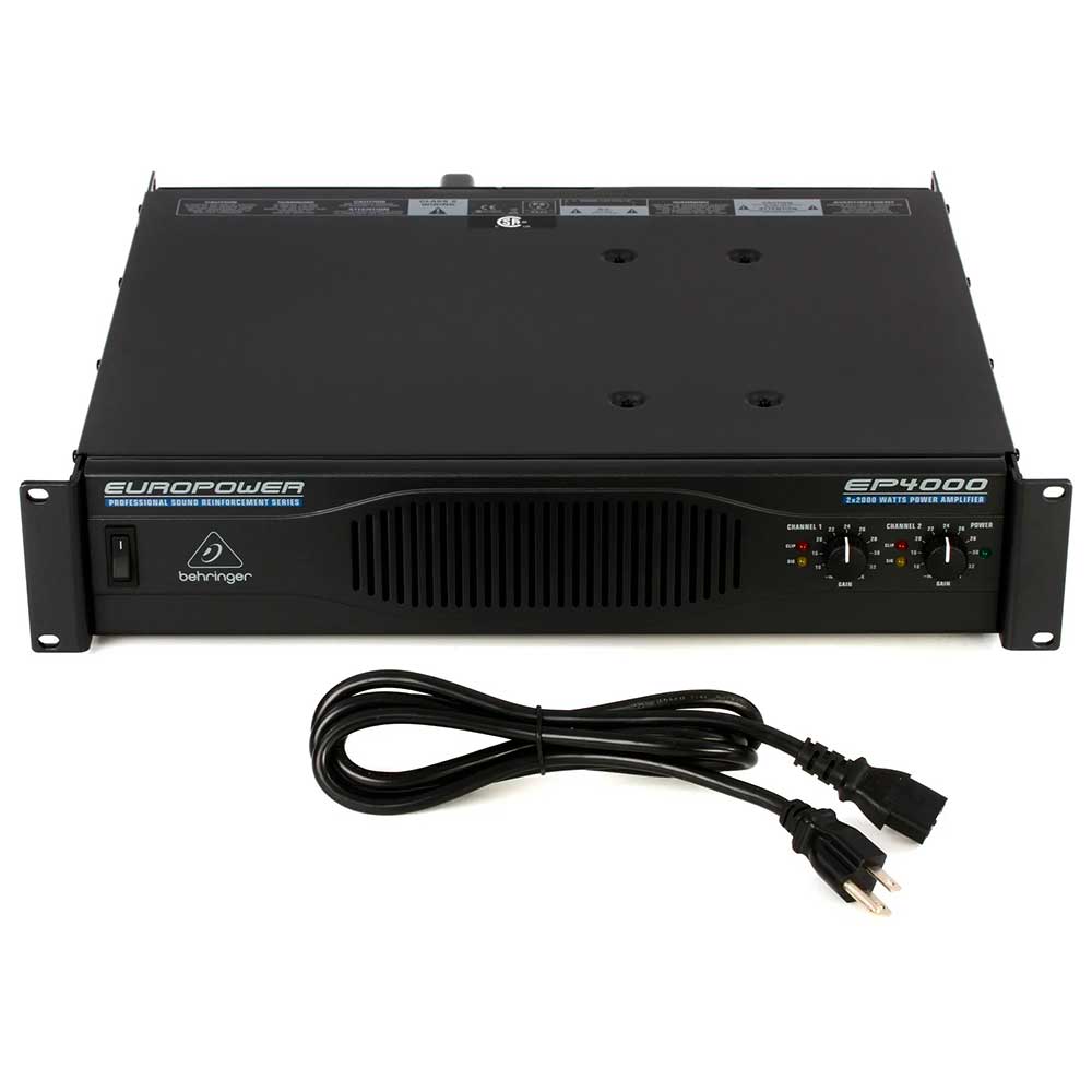 Amplificador de potencia Power V4000 2000W profesional