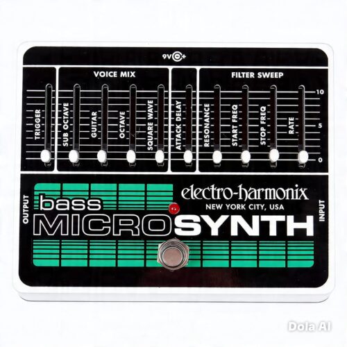 Pedal sintetizador bajo Electro-Harmonix Bass Micro Synth