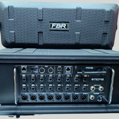 FBR Case Rack 3U Profesional para Audio | Maleta Rack Reforzada