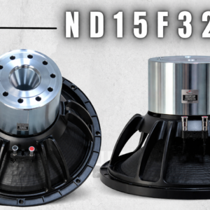 FBR ND15F3200 15” Parlante Neodimio 3200W 8 Ohm Profesional | Máxima Potencia y Alto Rendimiento
