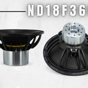 FBR Parlante ND18F3600 18” Neodimio 3600W 8 Ohm Profesional | Subwoofer de Alta Potencia