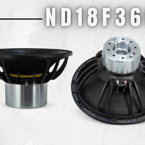 FBR Parlante ND18F3600 18” Neodimio 3600W 8 Ohm Profesional | Subwoofer de Alta Potencia