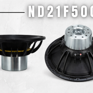FBR Parlante ND21F5000 21” Neodimio 5000W 8 Ohm Profesional | Subwoofer Extremo de Alta Potencia