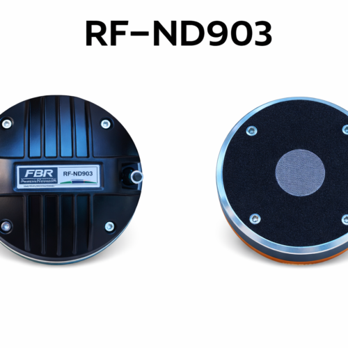 FBR Driver RF-ND903 2” Neodimio 300W 8 Ohm Profesional | Máxima Potencia y Alta Sensibilidad