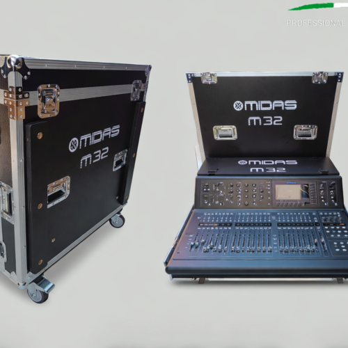 Case para MIDAS M32 con Ruedas | Flight Case Profesional Reforzado