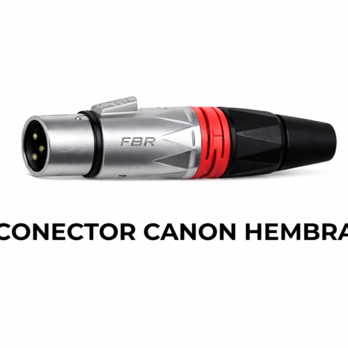 FBR Conector XLR Canon Hembra 3 Pines Profesional | Precio por Unidad (Caja x25)
