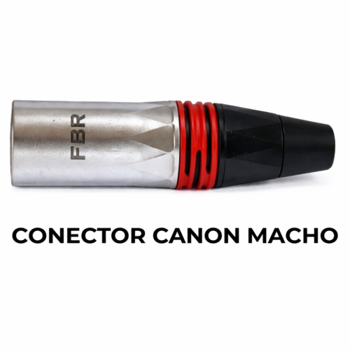 Conector XLR Canon Macho 3 Pines Profesional | Precio por Unidad (Caja x25)