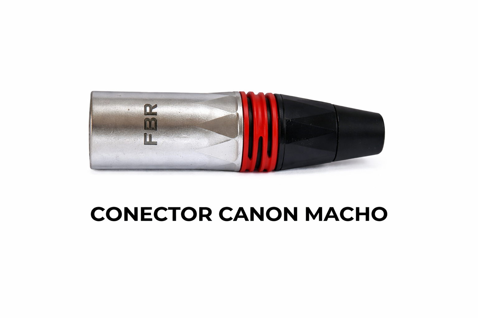 Conector XLR Canon Macho 3 Pines Profesional | Precio por Unidad (Caja x25)