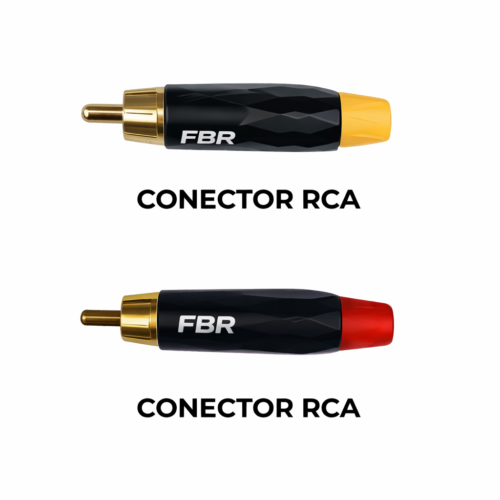 Conector RCA Profesional Audio Video | Precio por Unidad (Caja x50)