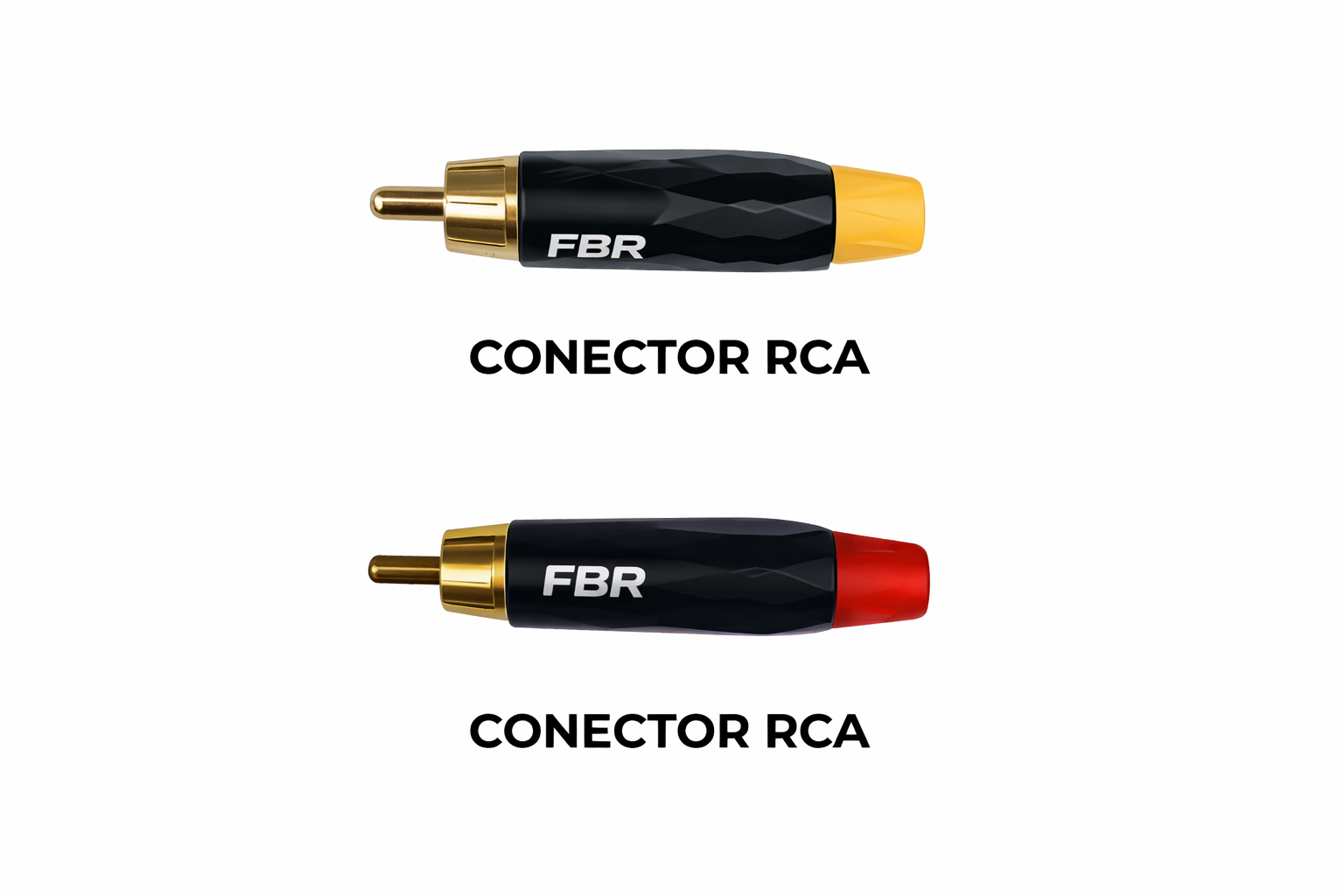 Conector RCA Profesional Audio Video | Precio por Unidad (Caja x50)