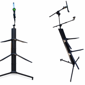 FBR Porta Piano Metálico Ajustable Profesional – Soporte para Teclado con Base Reforzada (5 unidades) / CAJA