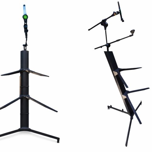 FBR Porta Piano Metálico Ajustable Profesional – Soporte para Teclado con Base Reforzada (5 unidades) / CAJA