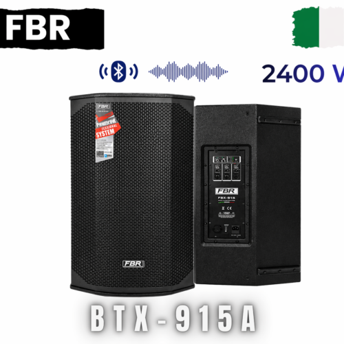 FBR Parlante Activo 2400W BTX-915A 15” Profesional