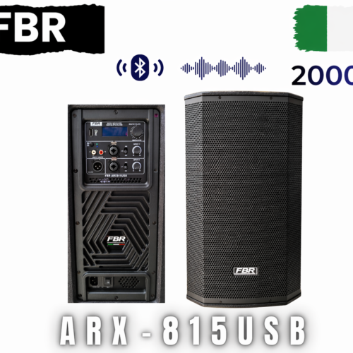 FBR Parlante Activo 2000W ARX-815USB 15” Bluetooth USB