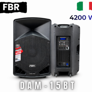 FBR Parlante Activo 4200W DAM-15BT 15” Bluetooth Profesional