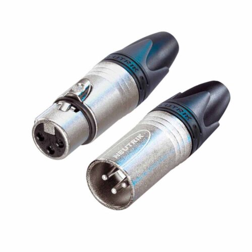NEUTRIK – Par de Conectores XLR Hembra y Macho genérico
