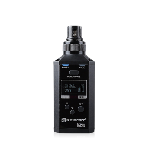 Relacart CP-2 Transmisor Plug-On Inalámbrico con Alimentación Phantom 48V