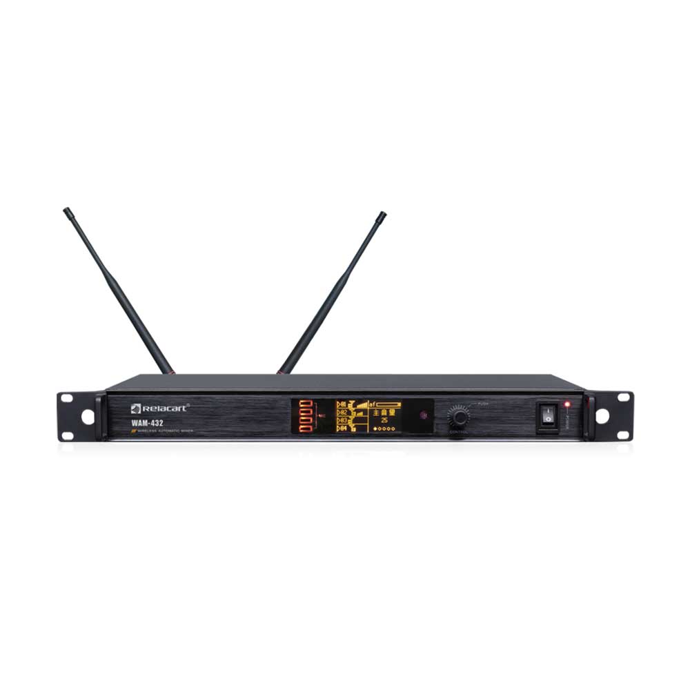 Relacart WAM-432 Sistema Inalámbrico para Micrófonos Cuello de Ganso y de Mesa - Imagen 2