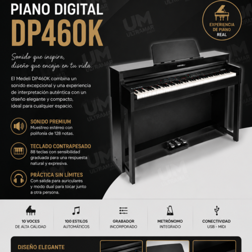 Medeli | DP460K | Piano Digital