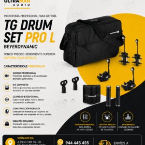 Beyerdynamic TG DRUM SET PRO L – Kit Micrófonos De Batería