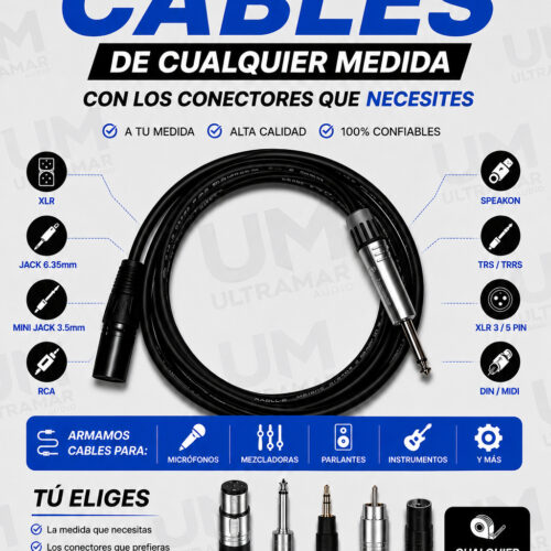 Armado de Cables de Audio Personalizados