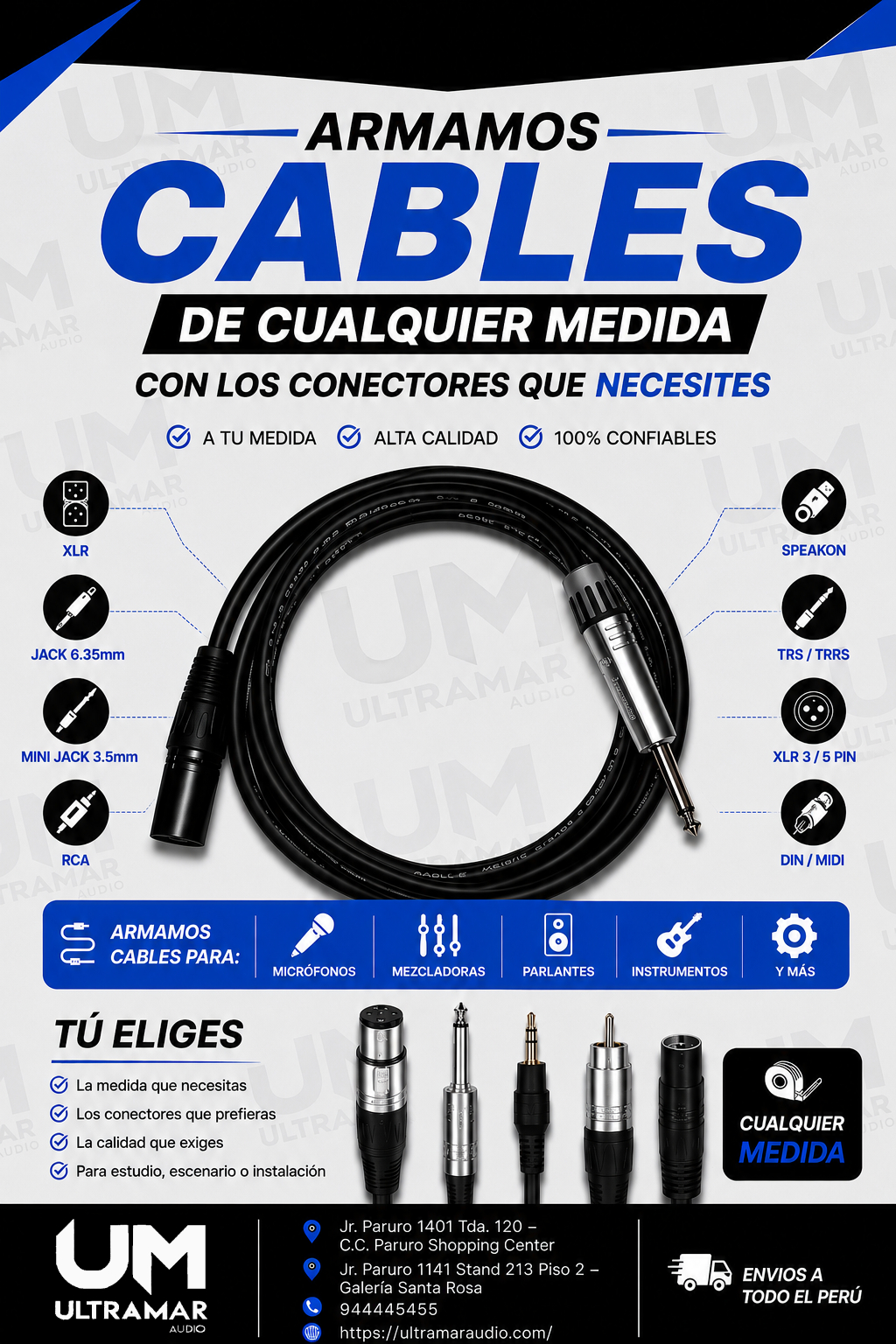 Armado de Cables de Audio Personalizados