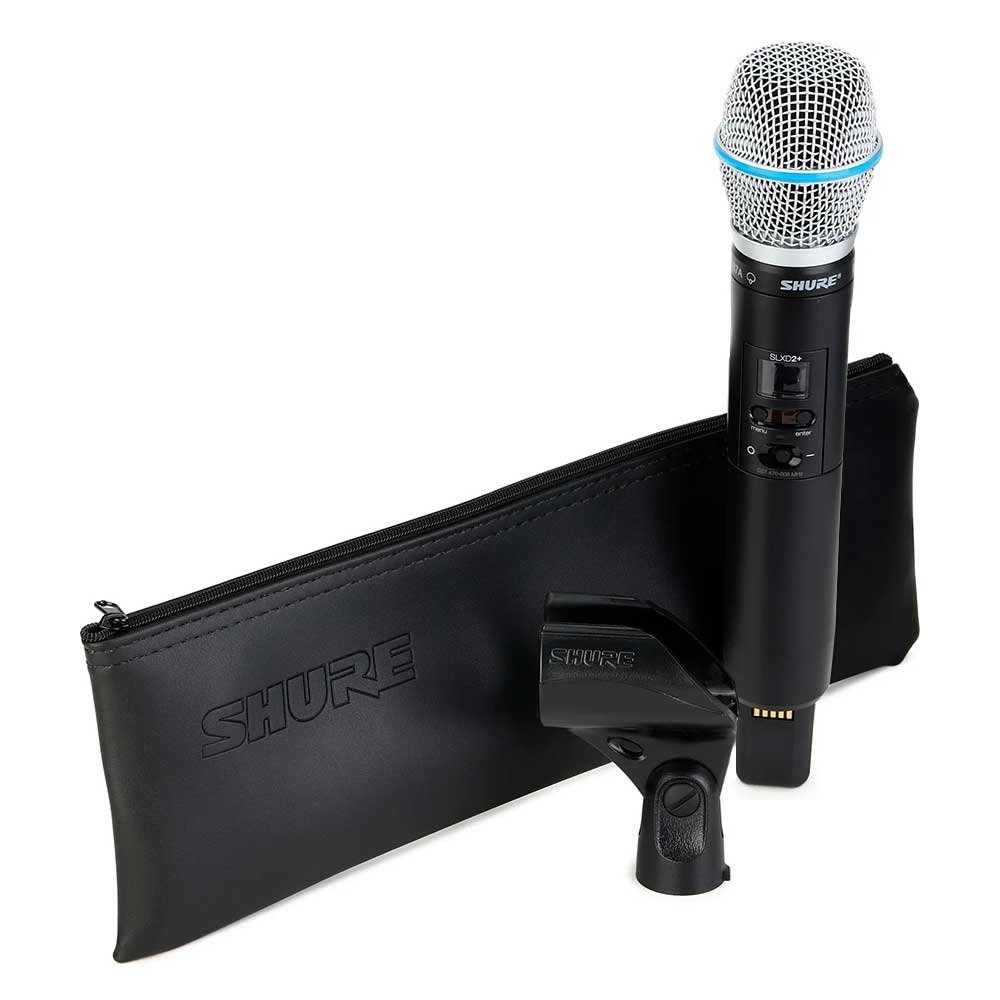 Shure SLXD2+/B87A=-G57 Pantalla OLED y Controles