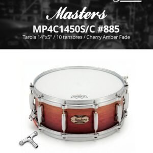 Tarola PEARL 14"x5"  ambar / 10 tensores  MP4C1450S/C #885 masters