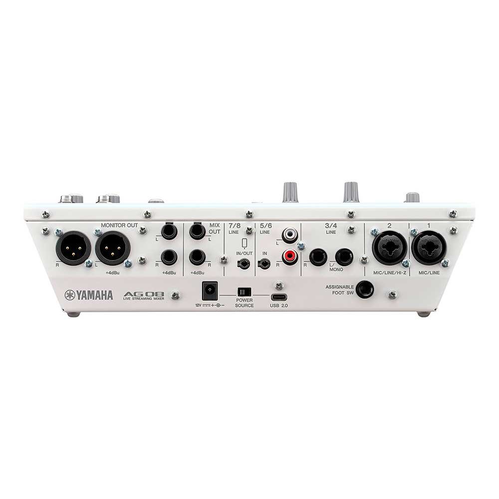 Yamaha AG08W con DSP y Pads Programables