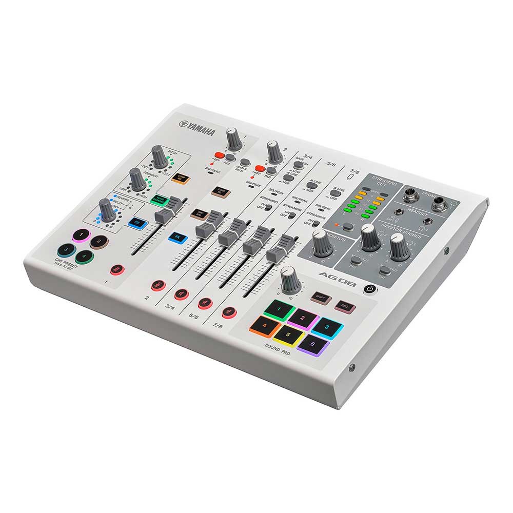 Yamaha AG08W Interfaz Profesional para Streaming