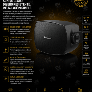 Pioneer CM-S54T  Altavoz Profesional