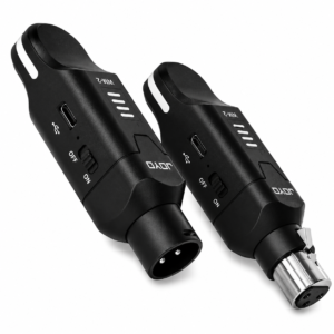 MW-2 SISTEMA INALÁMBRICO PORTÁTIL XLR P/MICRÓFONO C/BATERIA RECARGABLE, PHANTOM POWER 48V JOYO