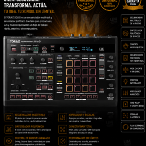 Pioneer DJ TORAIZ SQUID  Secuenciador multipista