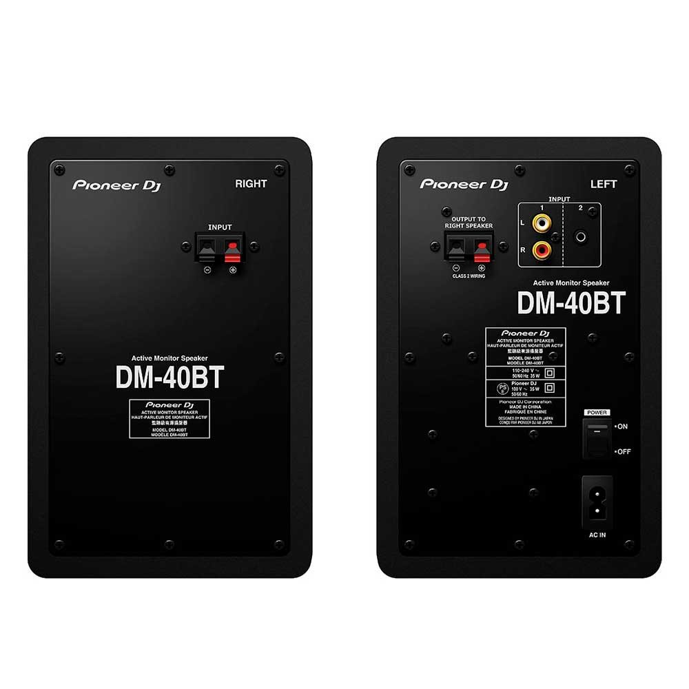 Pioneer DJ DM40-BT Altavoz monitor activo de escritorio de 4 pulgadas - Imagen 3