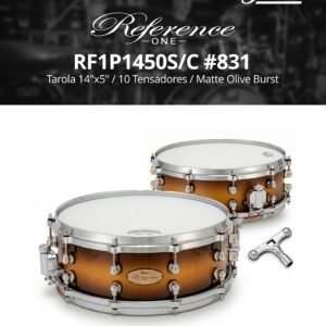 Pearl Reference One RF1P1450S/C #831 Matte Olive Burst