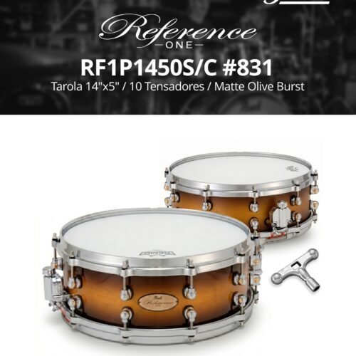 Pearl Reference One RF1P1450S/C #831 Matte Olive Burst