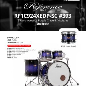 Pearl Reference One RF1C924XEDP-SC #393 Purple Craze II