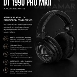 Beyerdynamic DT 1990 Pro MKII – Auriculares abiertos