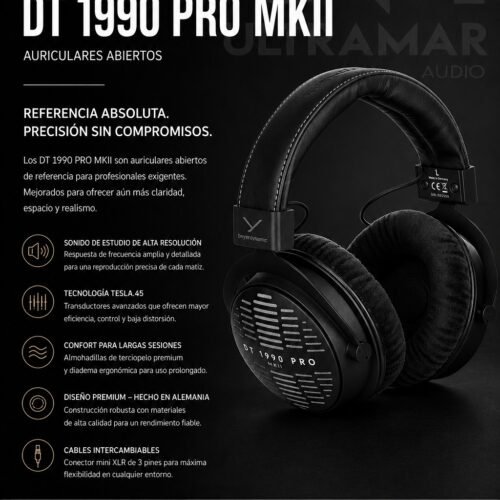 Beyerdynamic DT 1990 Pro MKII – Auriculares abiertos