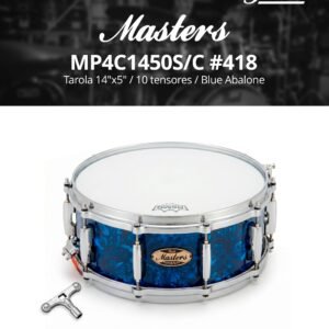 Tarola 14"x5" / 10 tensores / azul PEARL MP4C1450S/C #418 masters