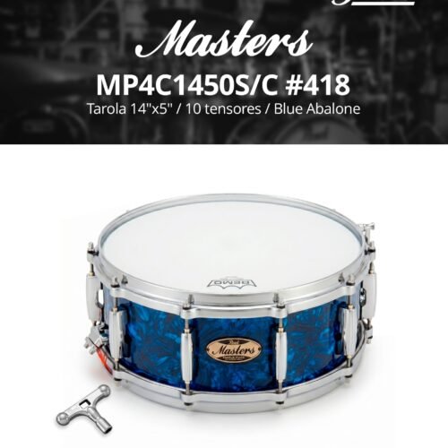 Tarola 14"x5" / 10 tensores / azul PEARL MP4C1450S/C #418 masters